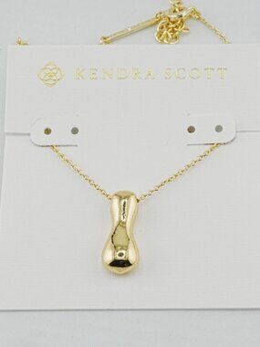 Kendra Scott Polished Letter Necklace